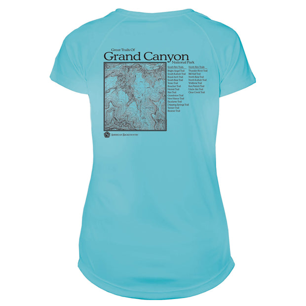 Grand Canyon National Park Great Trails Microfiber Women's T-Shirt