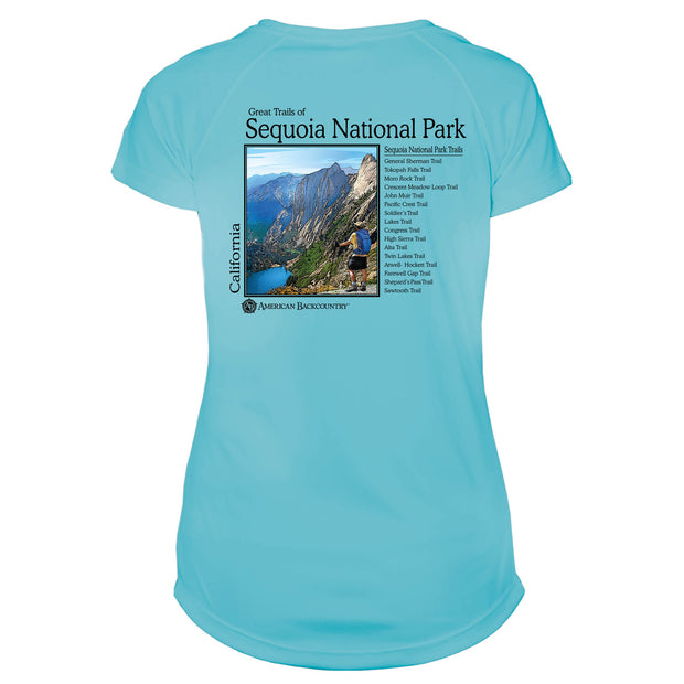 Sequoia National Park Great Trails Microfiber Women's T-Shirt