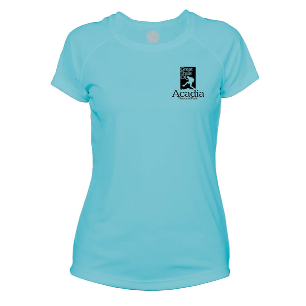 Acadia National Park Great Trails Microfiber Women's T-Shirt