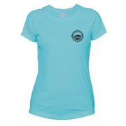 Retro Compass Great Smoky Mountains Microfiber Short Sleeve Women's T-Shirt