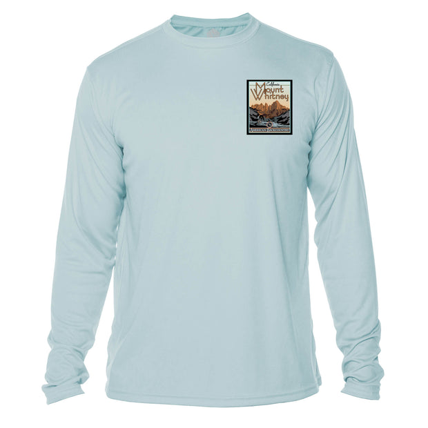 Mount Whitney Vintage Destinations Long Sleeve Men's Microfiber Men's T-Shirt