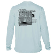 Cadillac Mountain Classic Mountain Long Sleeve Microfiber Men's T-Shirt