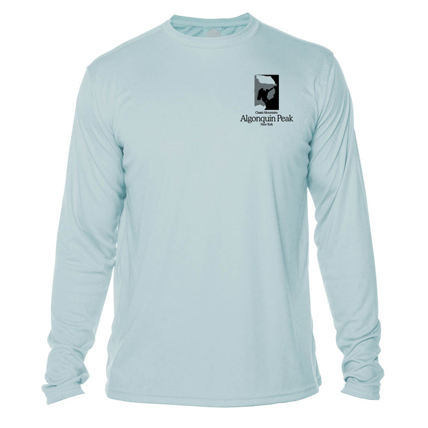 Algonquin Peak Classic Mountain Long Sleeve Microfiber Men's T-Shirt