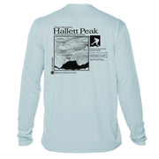 Hallett Peak Classic Mountain Long Sleeve Microfiber Men's T-Shirt