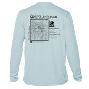Mount Jefferson Classic Mountain Long Sleeve Microfiber Men's T-Shirt
