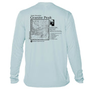 Granite Peak Classic Mountain Long Sleeve Microfiber Men's T-Shirt