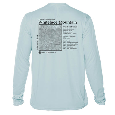 Whiteface Mountain Classic Mountain Long Sleeve Microfiber Men's T-Shirt