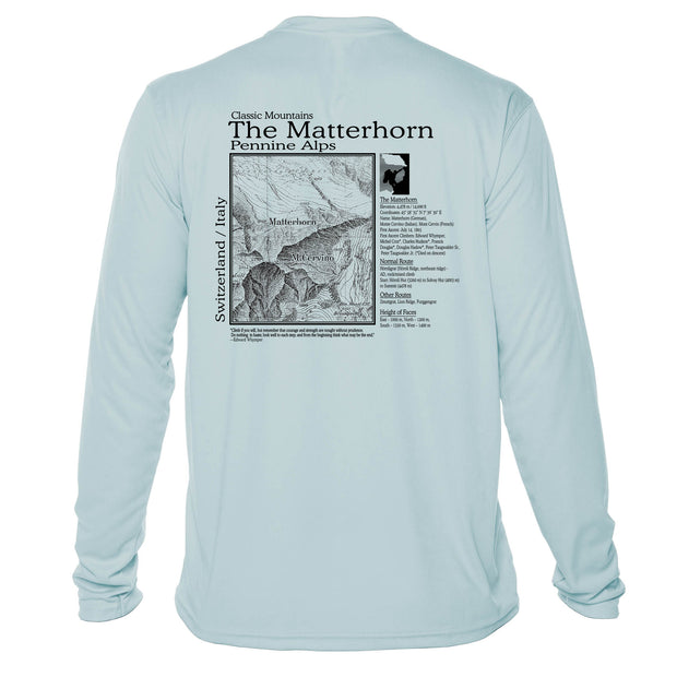 Matterhorn Classic Mountain Long Sleeve Men's Microfiber Men's T-Shirt