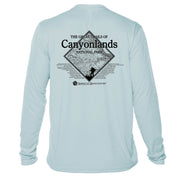 Canyonlands Great Trails Long Sleeve Microfiber Men's T-Shirt