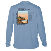 Pictured Rocks Classic Backcountry Long Sleeve Microfiber Men's T-Shirt