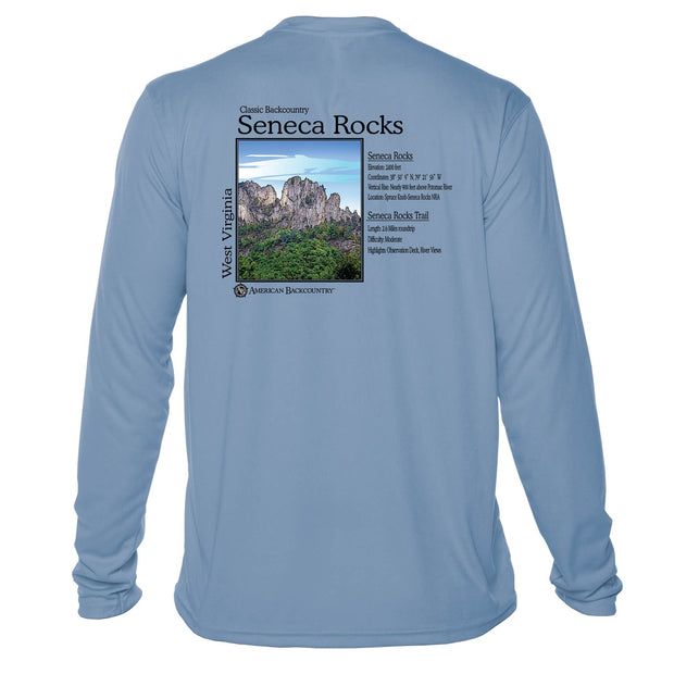 Seneca Rocks Classic Backcountry Long Sleeve Microfiber Men's T-Shirt