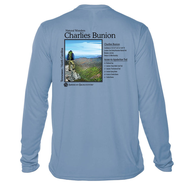 Charlies Bunion Classic Backcountry Long Sleeve Microfiber Men's T-Shirt