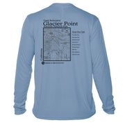 Glacier Point National Park Classic Backcountry Long Sleeve Microfiber Men's T-Shirt