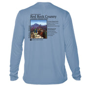 Red Rock Country Classic Backcountry Long Sleeve Microfiber Men's T-Shirt