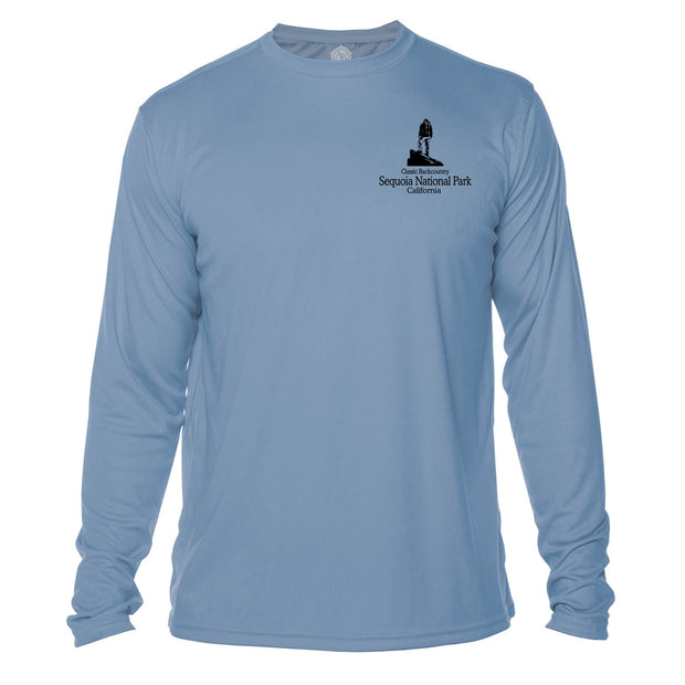 Sequoia National Park Classic Backcountry Long Sleeve Microfiber Men's T-Shirt