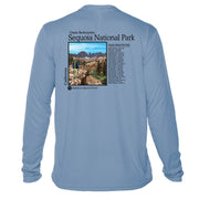 Sequoia National Park Classic Backcountry Long Sleeve Microfiber Men's T-Shirt