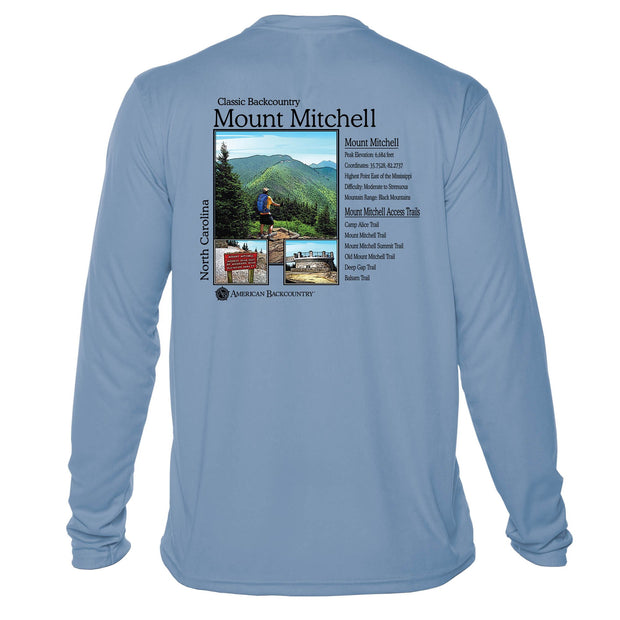 Mount Mitchell Classic Backcountry Long Sleeve Microfiber Men's T-Shirt