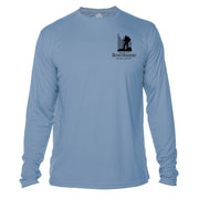 Blood Mountain Classic Mountain Long Sleeve Microfiber Men's T-Shirt