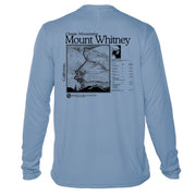 Mount Whitney Classic Mountain Long Sleeve Microfiber Men's T-Shirt