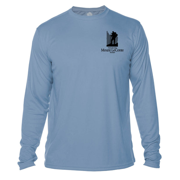 Mount Leconte Classic Mountain Long Sleeve Microfiber Men's T-Shirt