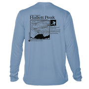 Hallett Peak Classic Mountain Long Sleeve Microfiber Men's T-Shirt