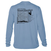 Mount Mansfield Classic Mountain Long Sleeve Microfiber Men's T-Shirt