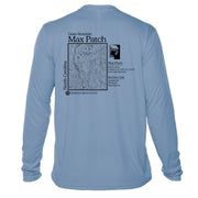 Max Patch Classic Mountain Long Sleeve Microfiber Men's T-Shirt