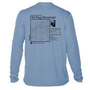 Pikes Peak Classic Mountain Long Sleeve Microfiber Men's T-Shirt