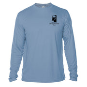 Pikes Peak Classic Mountain Long Sleeve Microfiber Men's T-Shirt