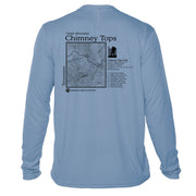 Chimney Tops Classic Mountain Long Sleeve Microfiber Men's T-Shirt