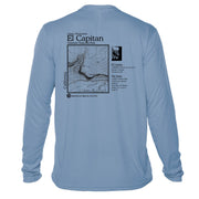 El Capitan Classic Mountain Long Sleeve Microfiber Men's T-Shirt