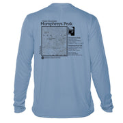 Humphrey's Peak Classic Mountain Long Sleeve Microfiber Men's T-Shirt