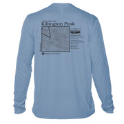 Killington Classic Mountain Long Sleeve Microfiber Men's T-Shirt