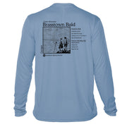 Brasstown Bald Classic Mountain Long Sleeve Microfiber Men's T-Shirt