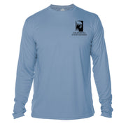 California Fourteeners Diamond Topo  Long Sleeve Microfiber Men's T-Shirt