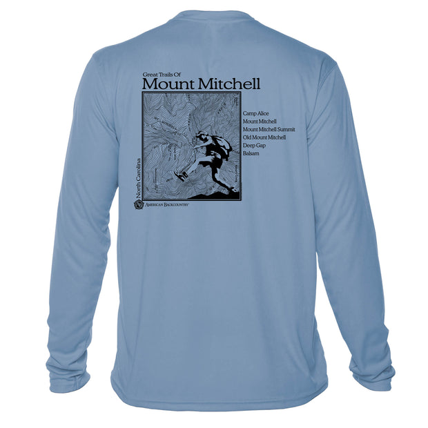 Mount Mitchell Great Trails Long Sleeve Microfiber Men's T-Shirt