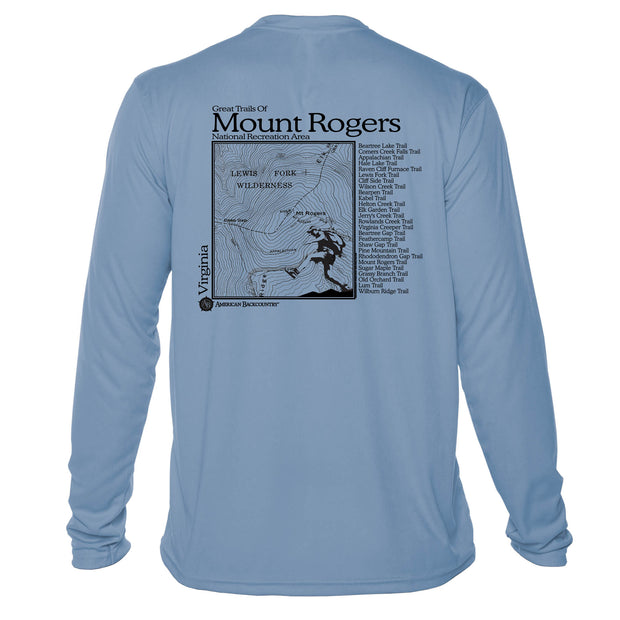 Mount Rogers Great Trails Long Sleeve Microfiber Men's T-Shirt