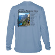 Sequoia National Park Great Trails Long Sleeve Microfiber Men's T-Shirt