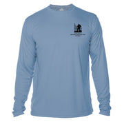 Amicalola Falls Great Trails Long Sleeve Microfiber Men's T-Shirt