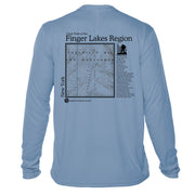 Finger Lakes Great Trails Long Sleeve Microfiber Men's T-Shirt