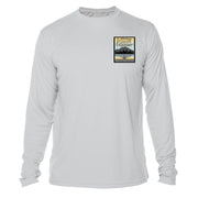 Mount Rainier Vintage Destinations Long Sleeve Men's Microfiber Men's T-Shirt