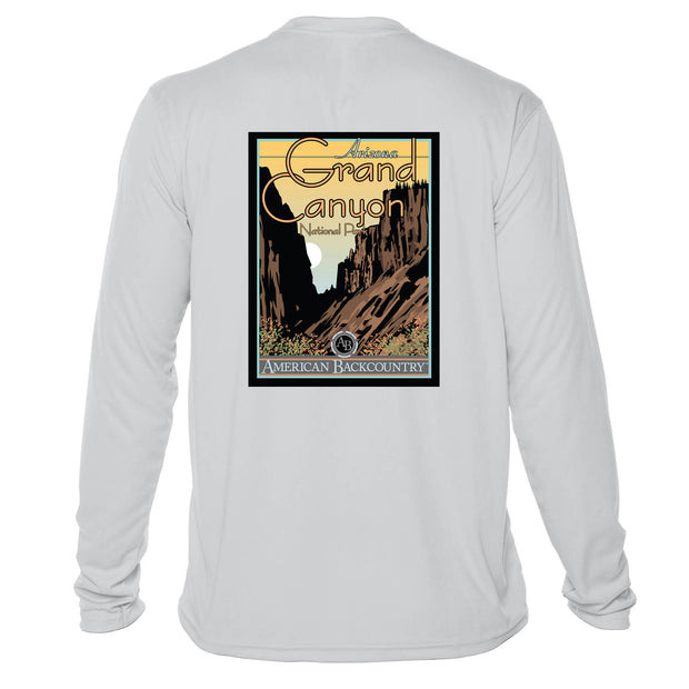 Grand Canyon Vintage Destinations Long Sleeve Men's Microfiber Men's T-Shirt