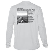 Yellowstone National Park Classic Backcountry Long Sleeve Microfiber Men's T-Shirt