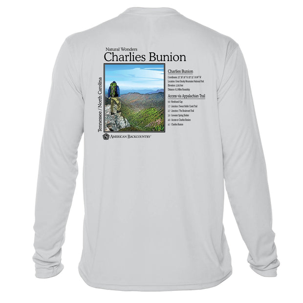 Charlies Bunion Classic Backcountry Long Sleeve Microfiber Men's T-Shirt