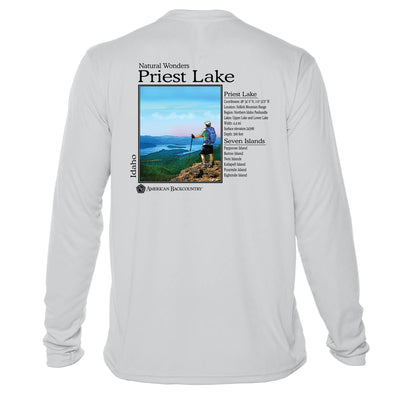 Priest Lake Classic Backcountry Long Sleeve Microfiber Men's T-Shirt