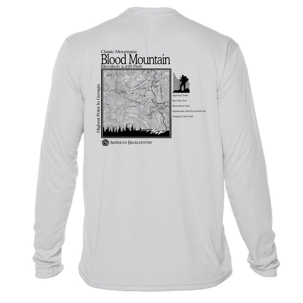 Blood Mountain Classic Mountain Long Sleeve Microfiber Men's T-Shirt