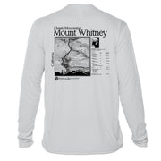 Mount Whitney Classic Mountain Long Sleeve Microfiber Men's T-Shirt