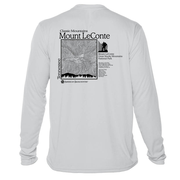 Mount Leconte Classic Mountain Long Sleeve Microfiber Men's T-Shirt