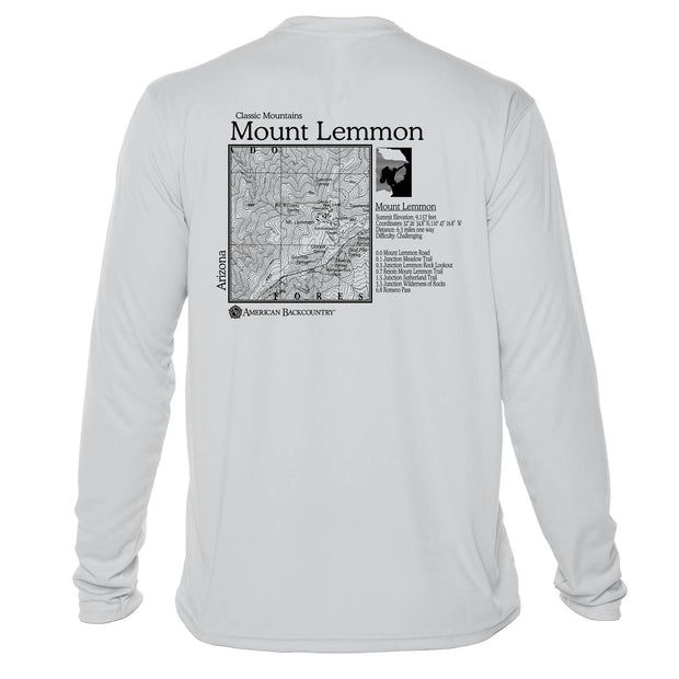 Mount Lemmon National Park Classic Mountain Long Sleeve Microfiber Men's T-Shirt