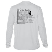 Granite Peak Classic Mountain Long Sleeve Microfiber Men's T-Shirt
